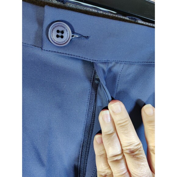 Boston Scott Golf Men's 38x33 Navy Blue Tech Pant NWT 125.00 Retail Soft Stretch - Picture 4 of 8